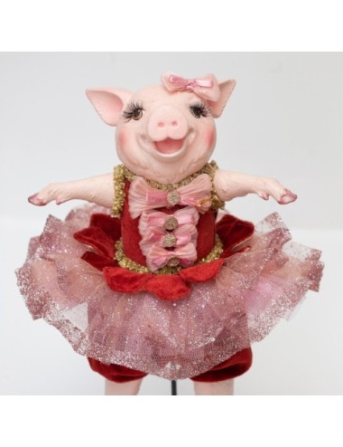 Figurka baletnica świnka...