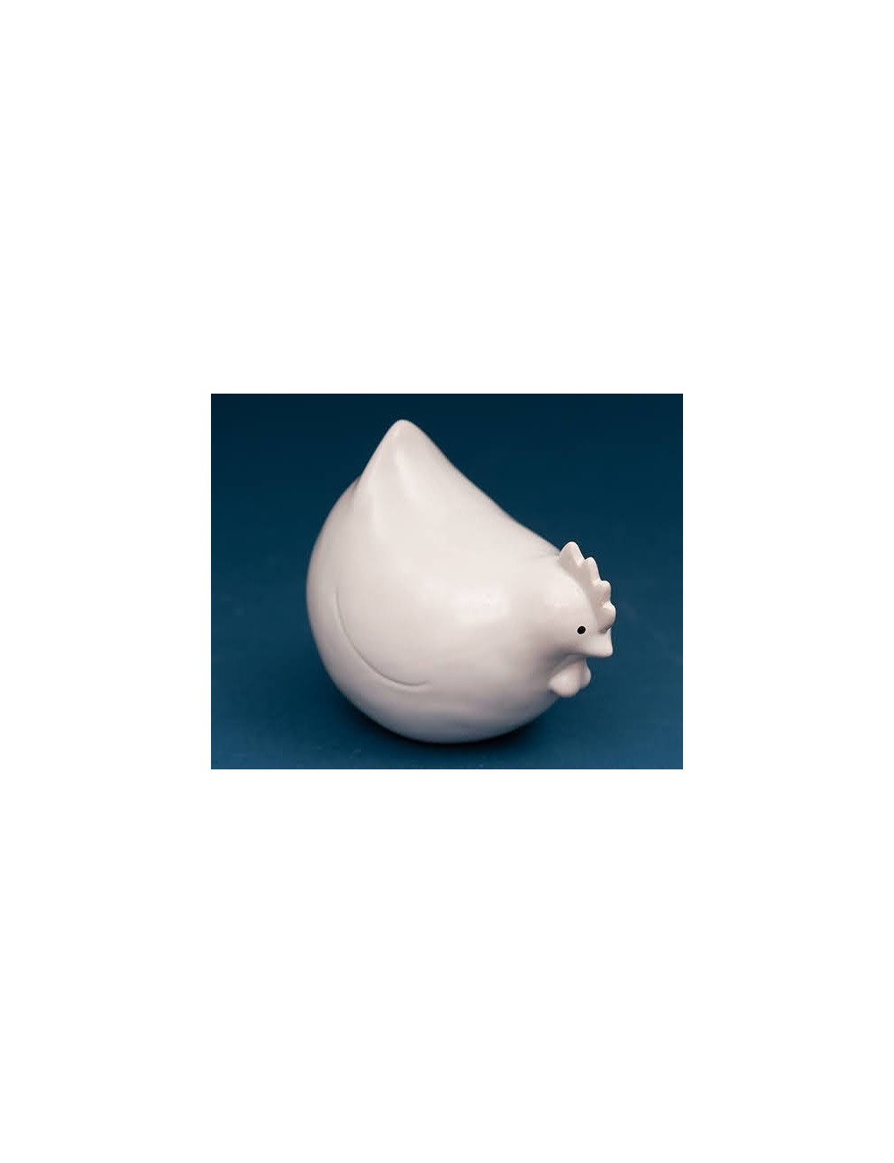 Figurka kurka ceramiczna średnia