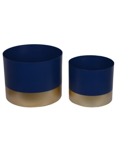 KOMPLET 2 DONIC METALOWYCH KOLOR GRANATOWO ZŁOTY