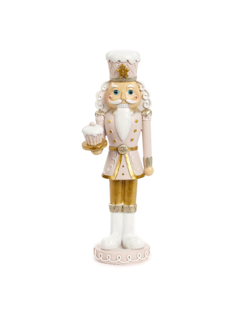 Figurka różowy dziadek do orzechów