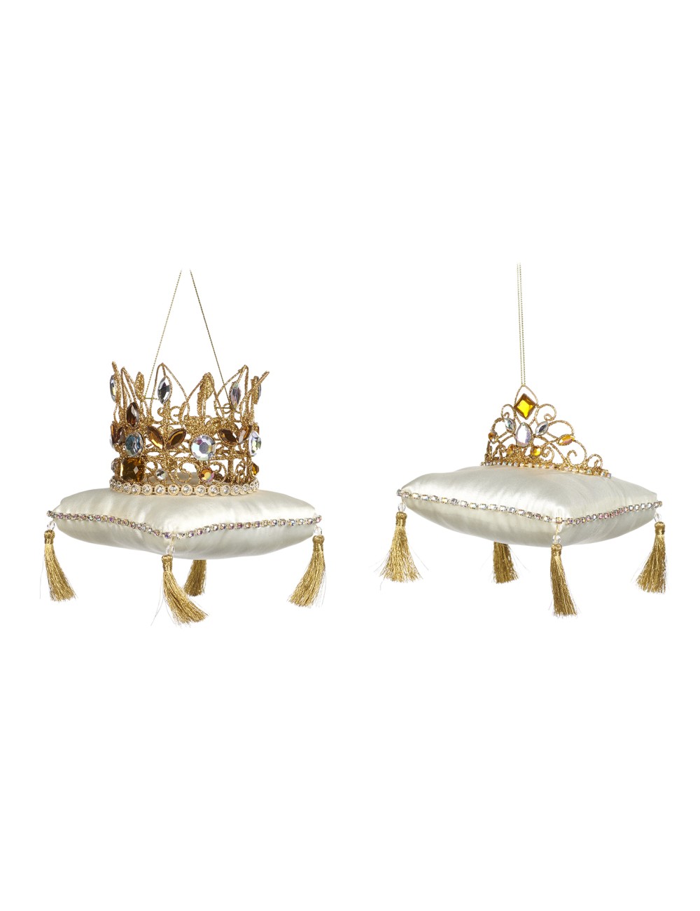 Zawieszka poduszka z koroną