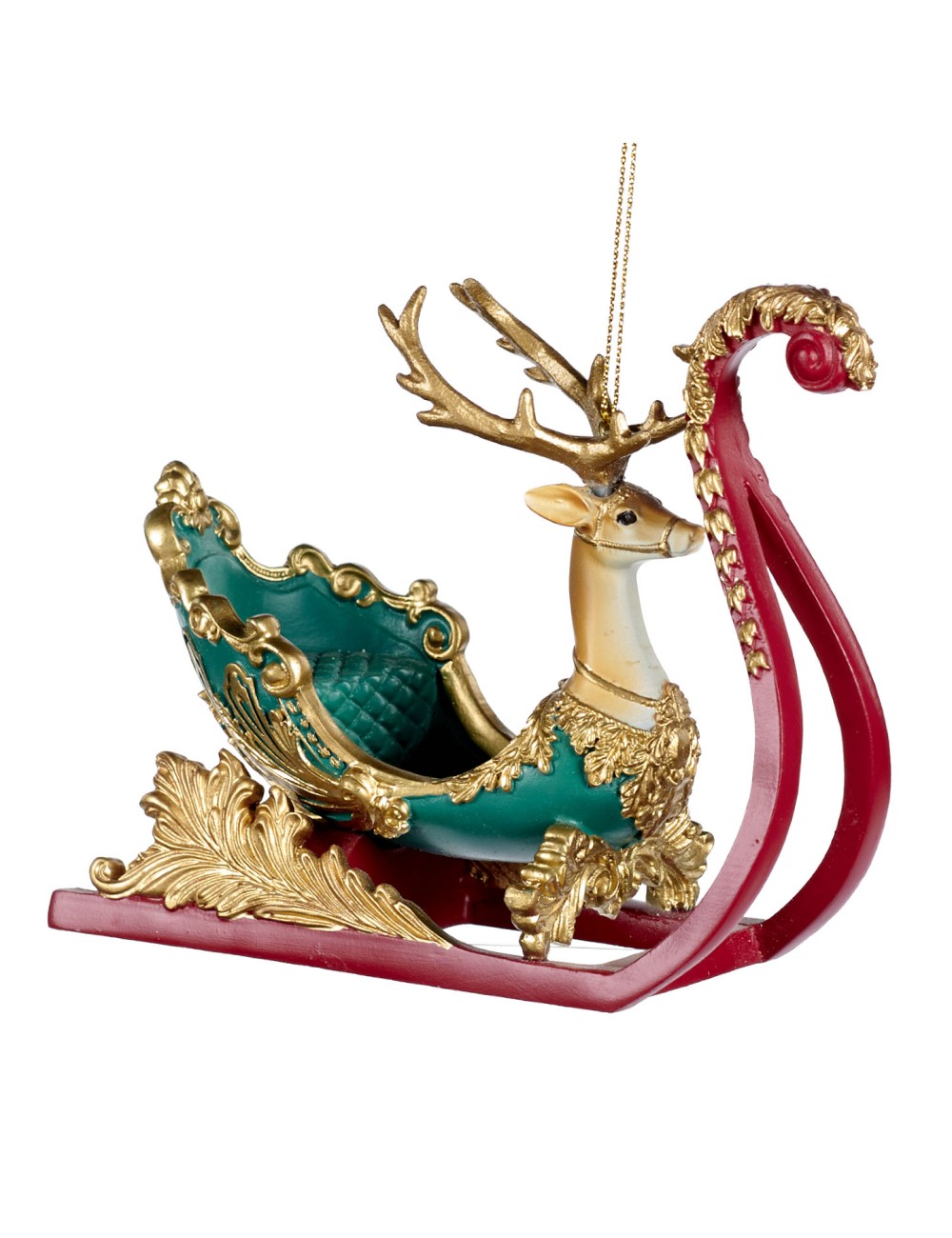 Zawieszka czerwone sanie