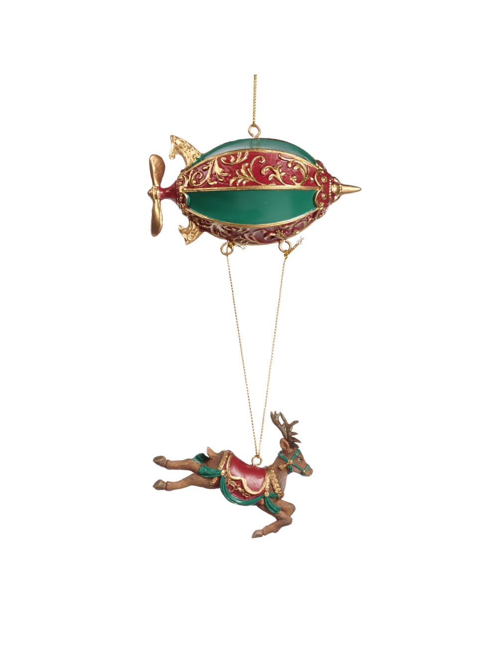 Zawieszka balon z reniferem