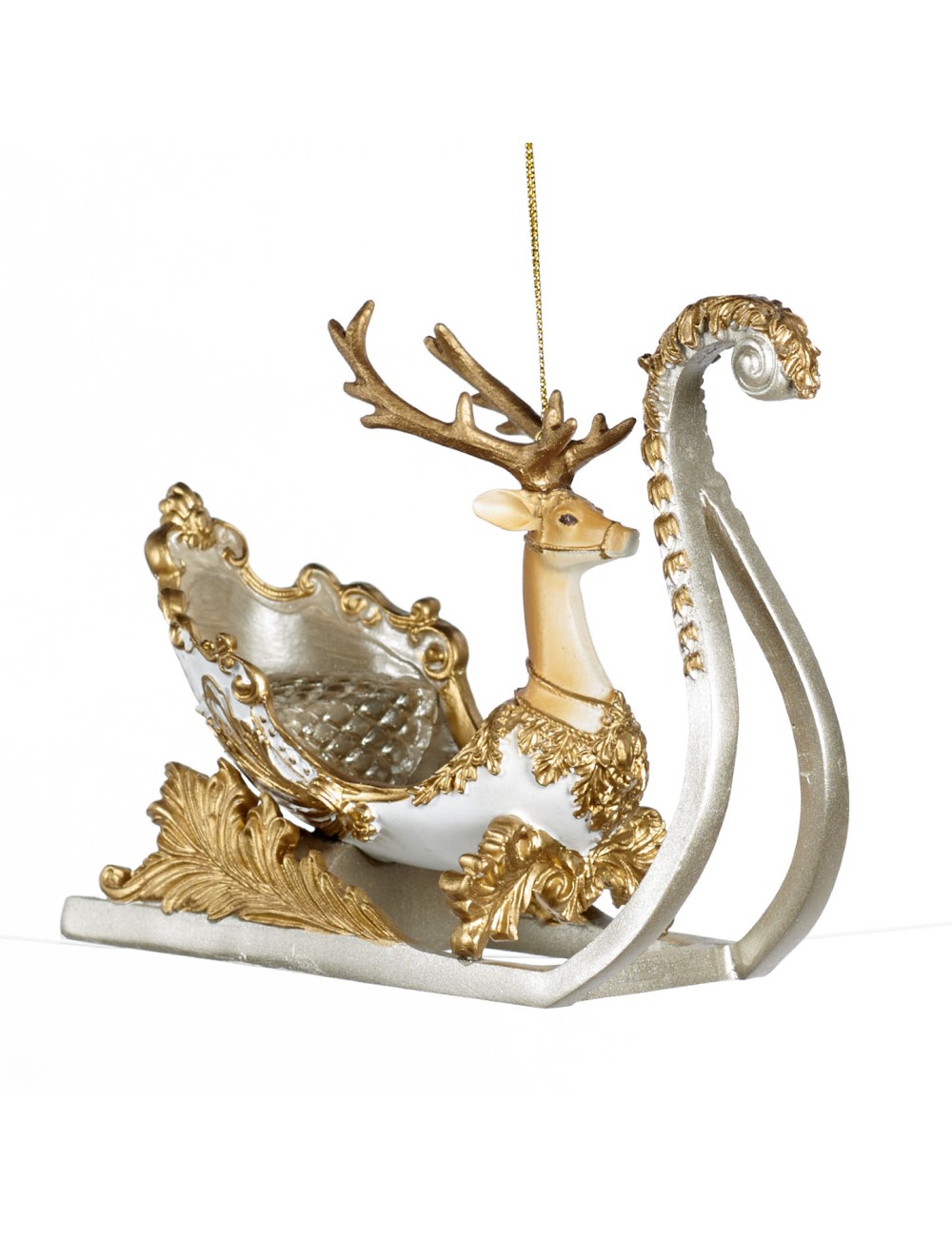 Zawieszka sanie z jeleniem