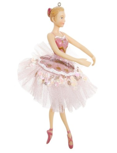 Zawieszka balerina różowa 18cm
