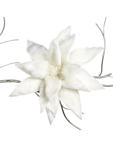 Ozdoba kwiat biały...