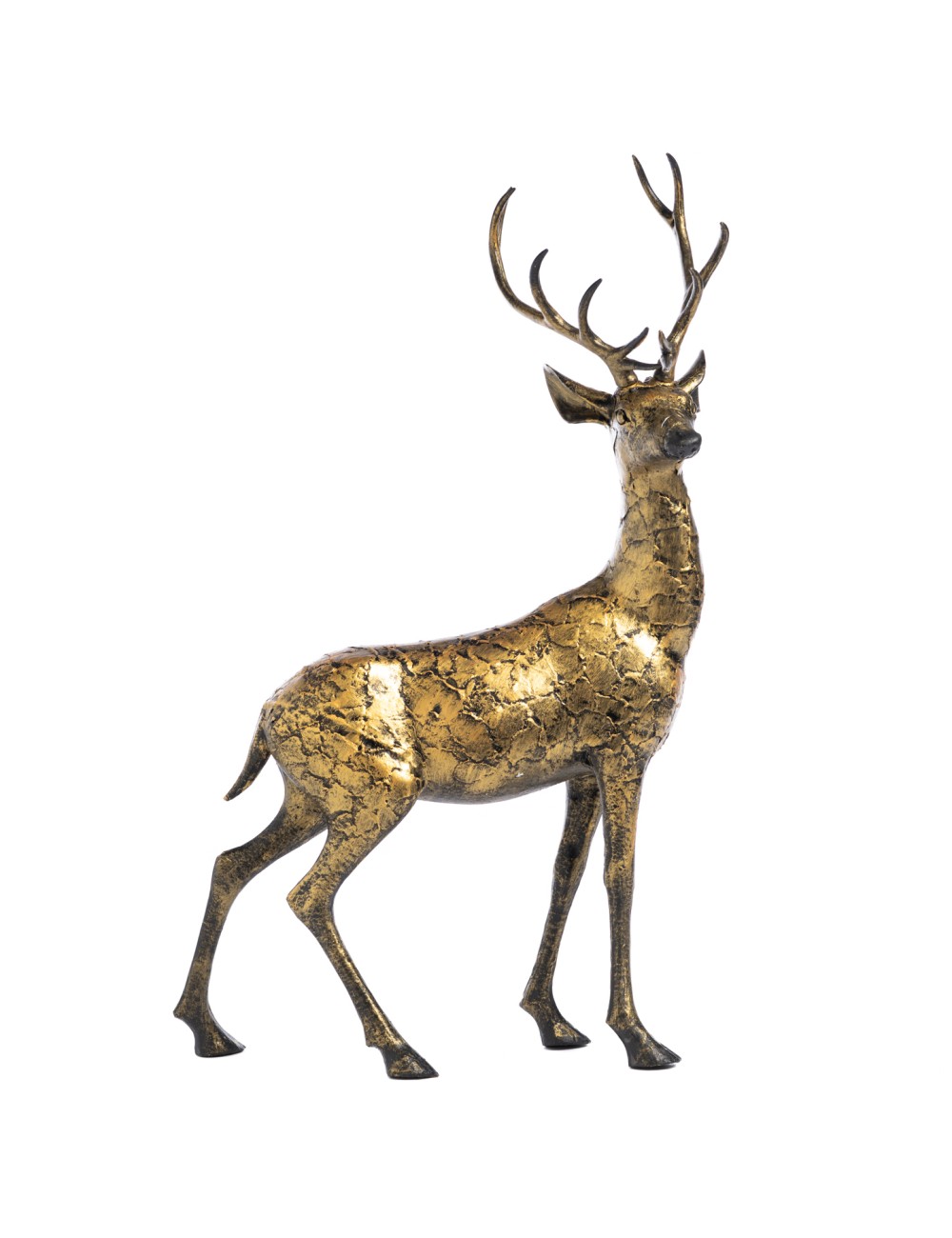 Jeleń antyczny stare złoto