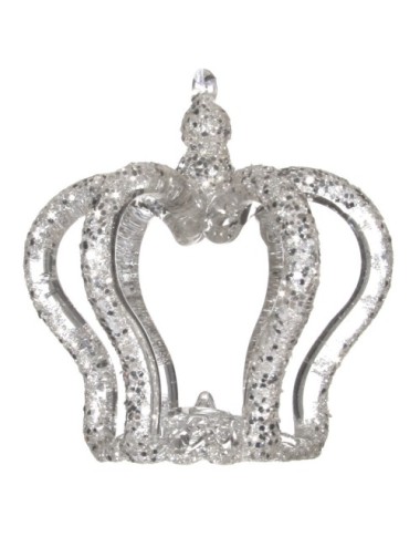 Zawieszka korona srebrna 7cm