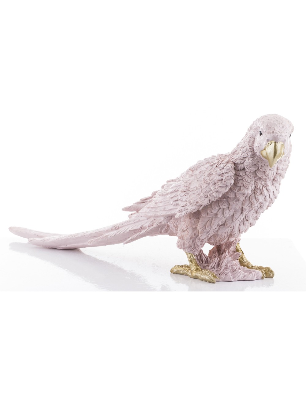 Figurka Papuga Pudrowy Róż