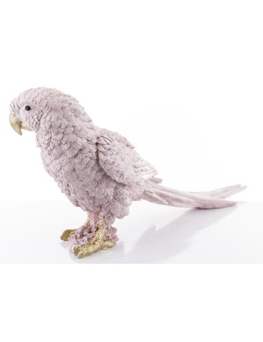 Figurka Papuga Pudrowy Róż