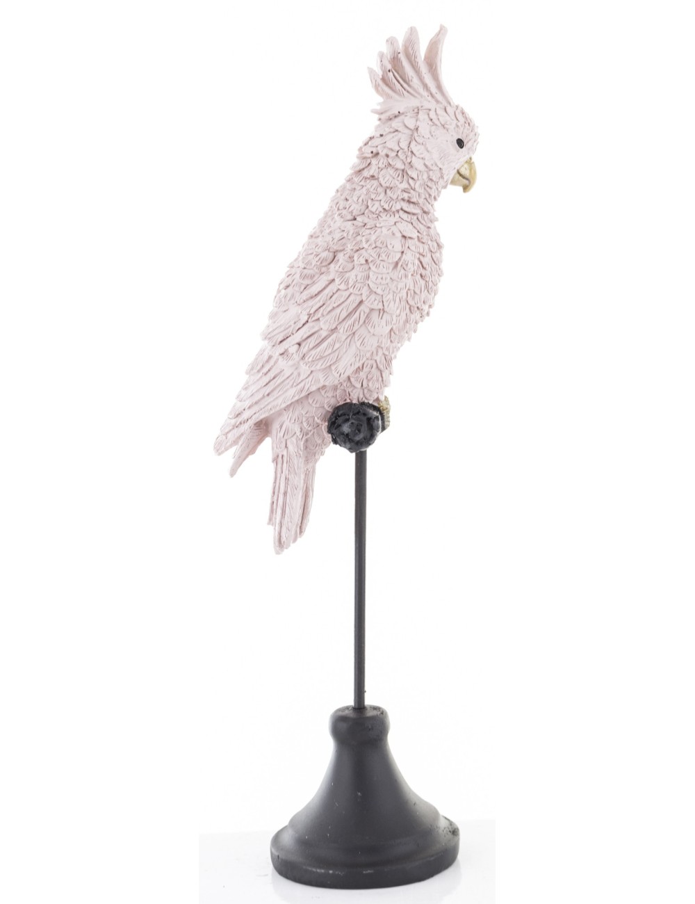 Figurka Papuga Róż na podstawie