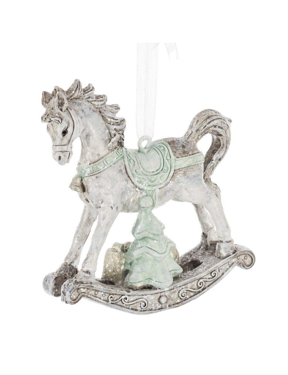 Zawieszka konik na biegunach mięta