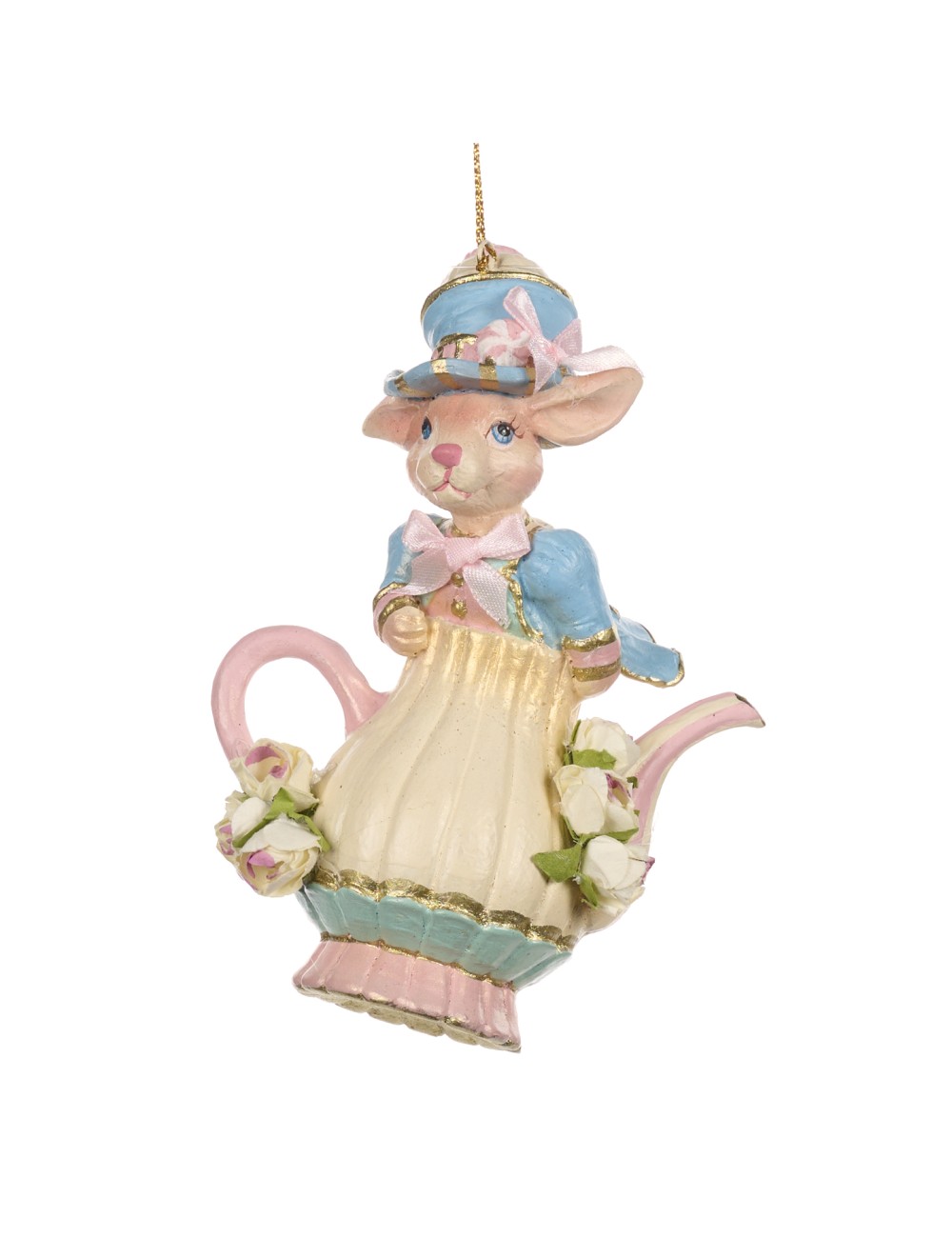 Zawieszka królik w dzbanku