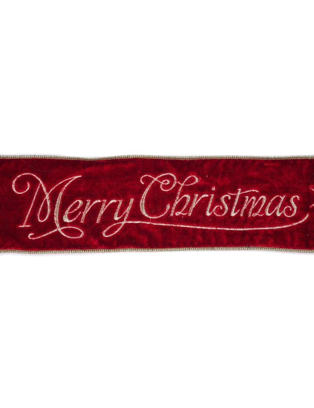 Wstążka aksamit Merry Xmas