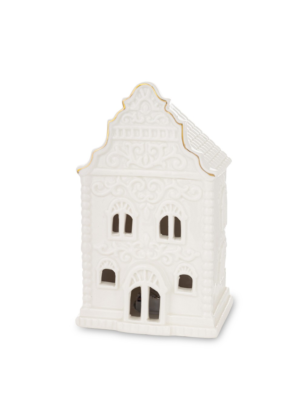 Domek led ornament mały