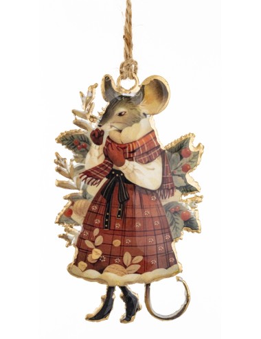 Zawieszka myszka metal