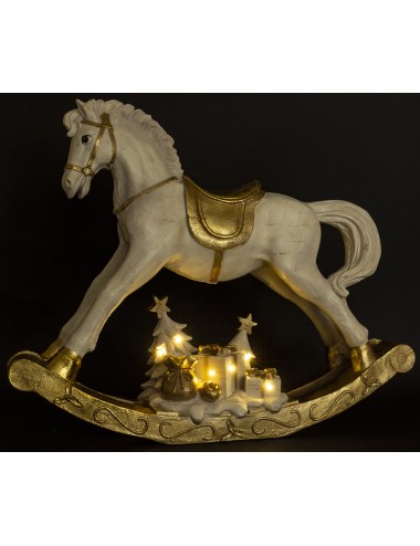 Figurka koń na biegunach led