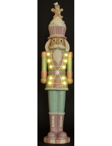 Figurka dziadek do orzechów led