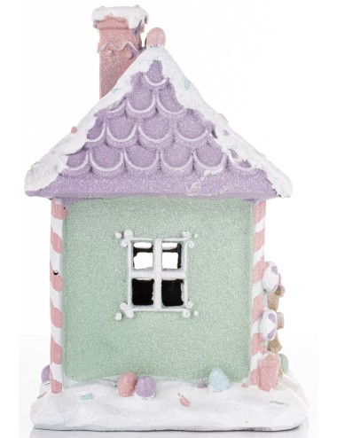 Domek led fiolet mięta