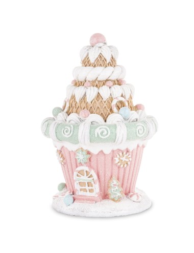 Domek ciastko pastelowe