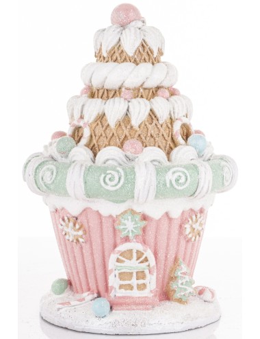 Domek ciastko pastelowe