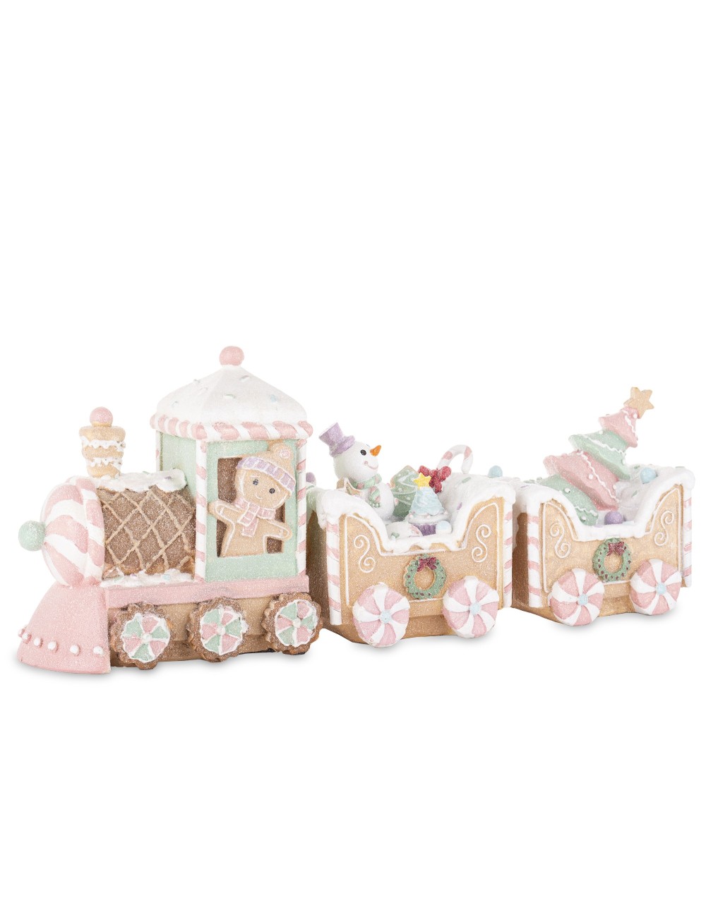 Figurka pociąg pastelowy