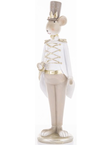 Figurka Myszka  w płaszczu