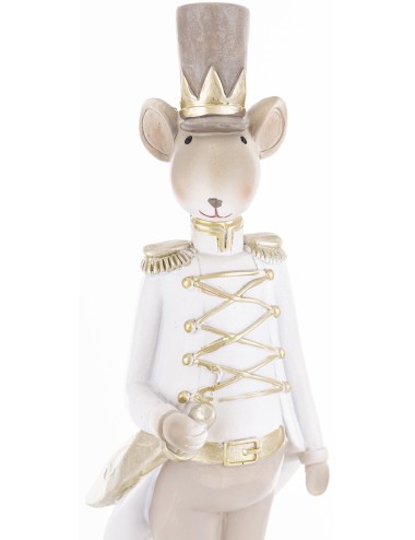 Figurka Myszka  w płaszczu