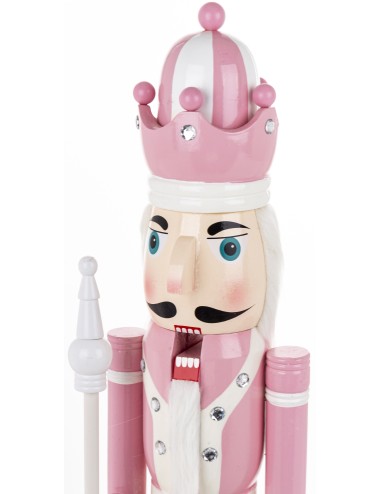 Figurka dziadek do orzechów róż XXL