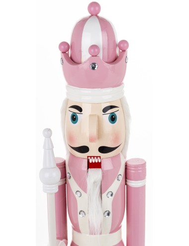 Figurka dziadek do orzechów róż XXL