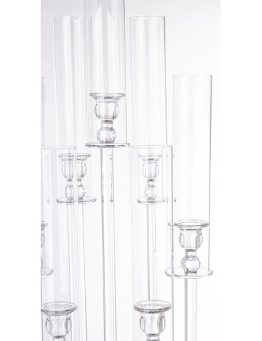 Świecznik szkło XXL