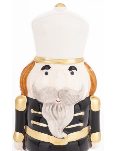 Figurka dziadek do orzechów ceramiczny średni