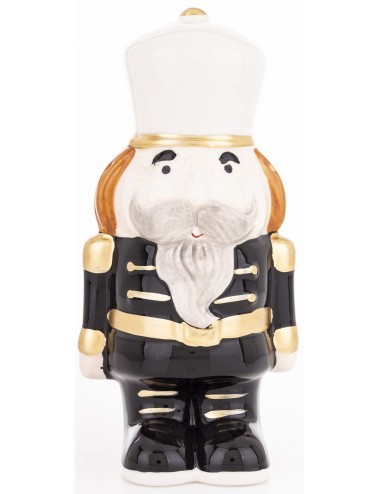 Figurka dziadek do orzechów ceramiczny średni