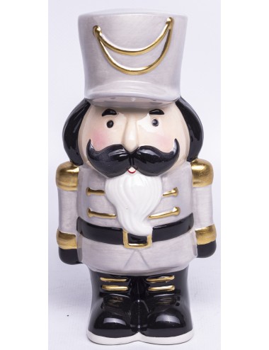 Figurka dziadek do orzechów ceramiczny