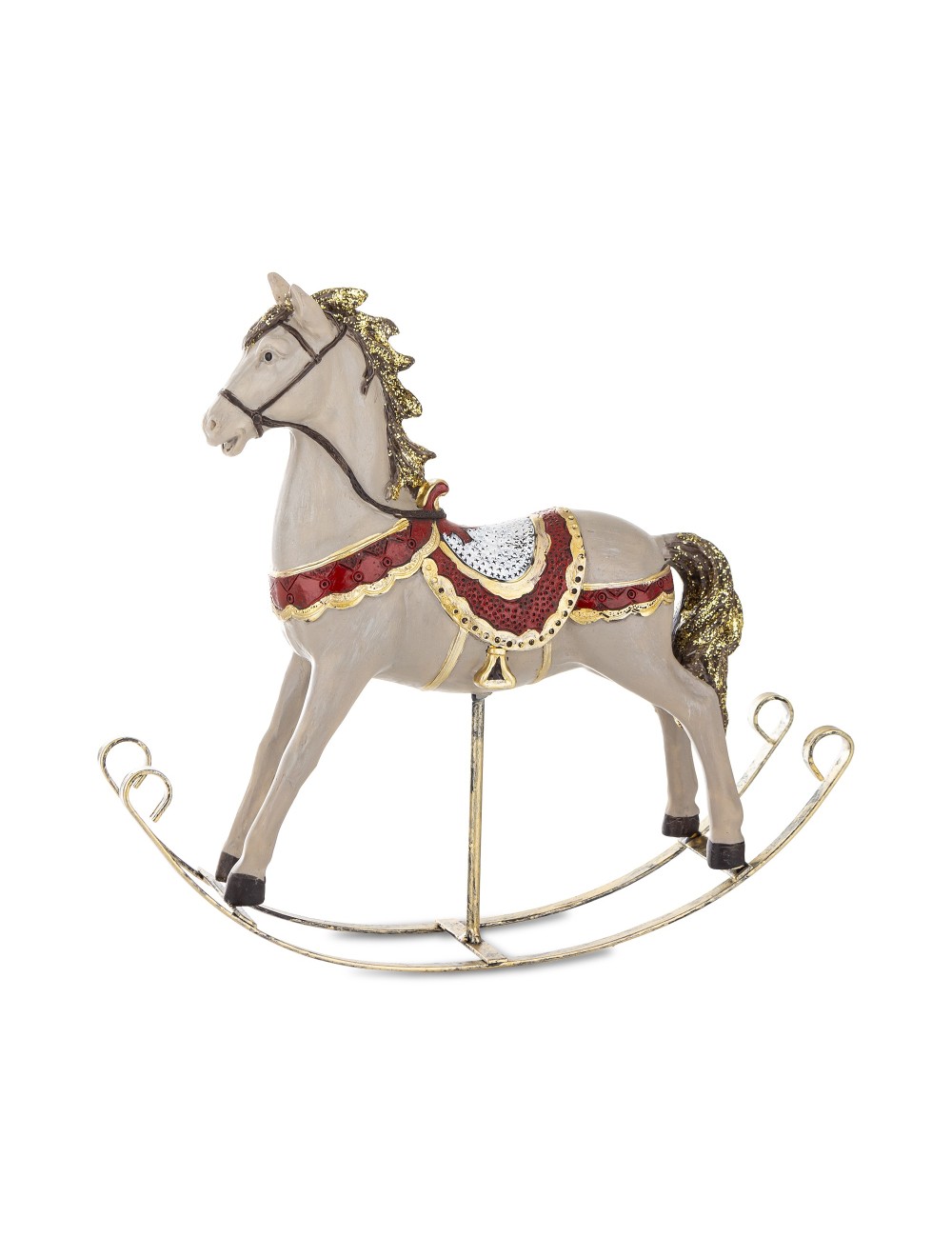 Figurka koń na biegunach duży