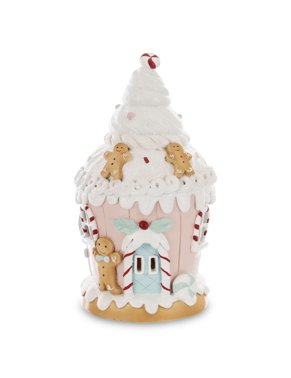 Figurka domek led piernik pastel