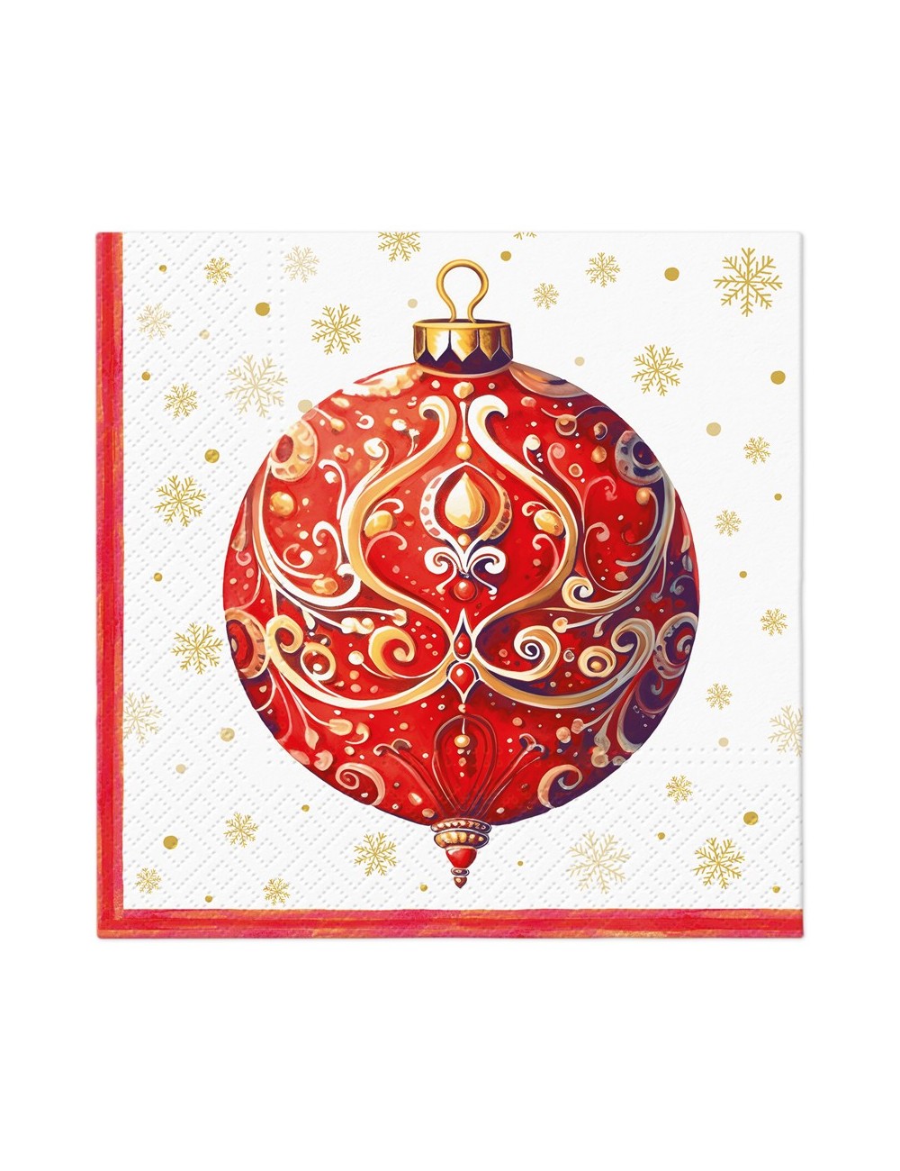 Serwetki świąteczne bombka