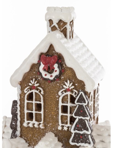 Dekoracja domek led piernik