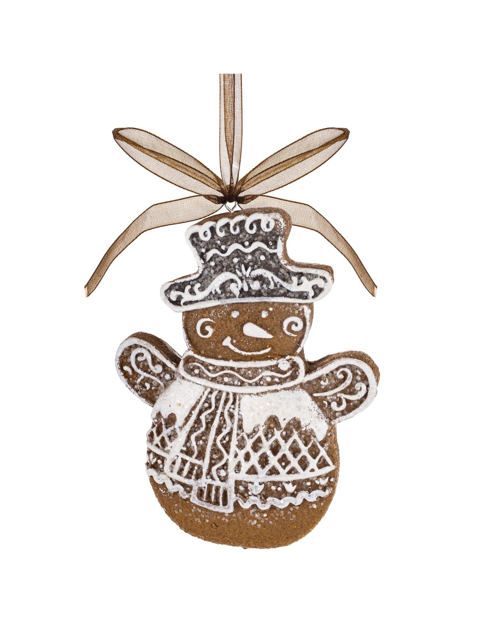 Zawieszka z piernika bałwanek