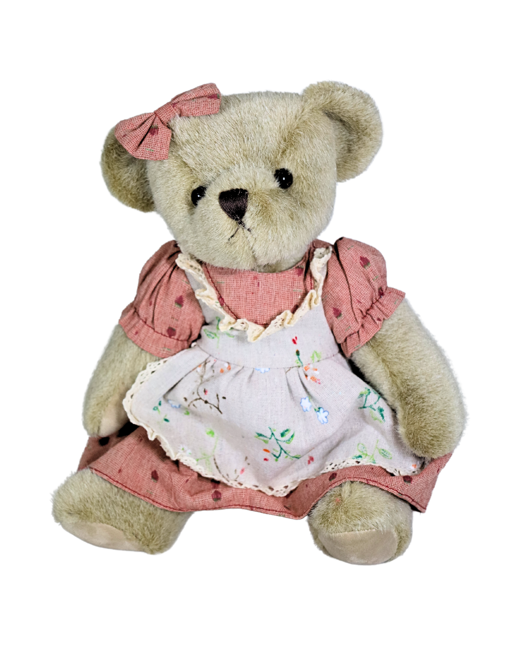 Pani miś w różowej sukience