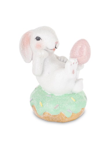 Figurka królik na ciastku