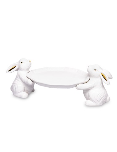 Patera z dwoma króliczkami