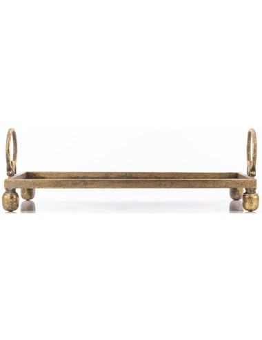 Taca dekoracyjna lustro złota duża