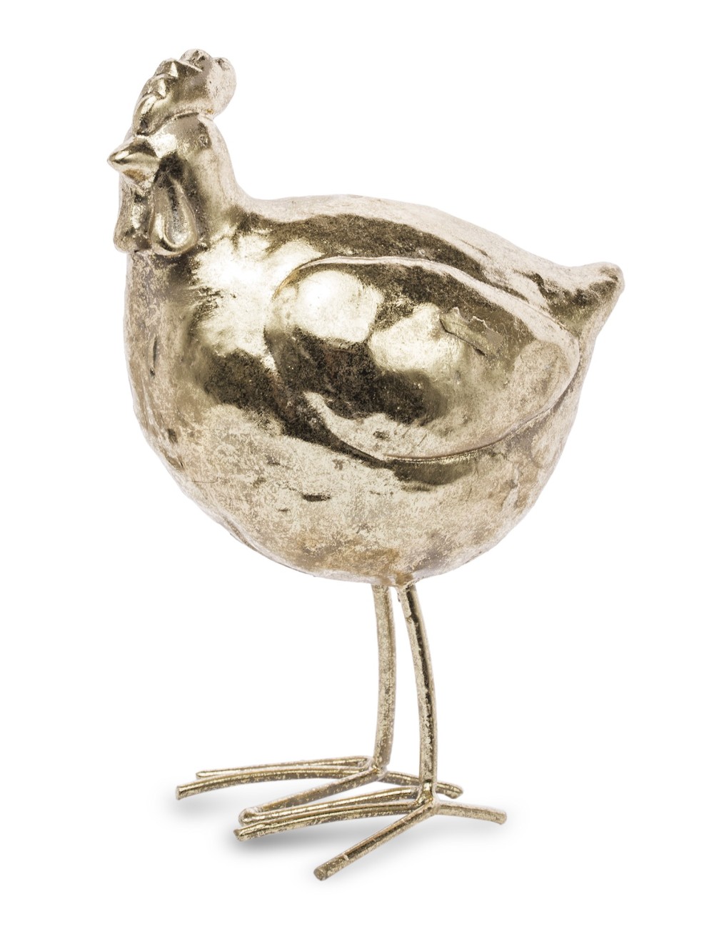 Figurka kurka złota