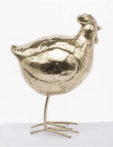 Figurka kurka złota