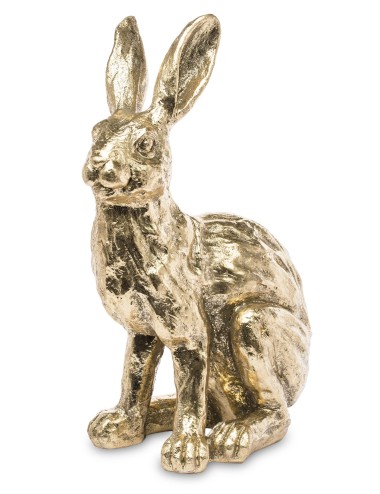 Figurka Królik złoty