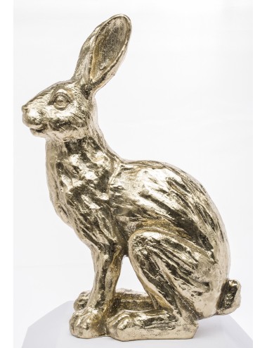 Figurka Królik złoty