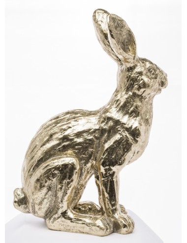 Figurka Królik złoty