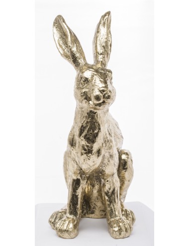 Figurka Królik złoty