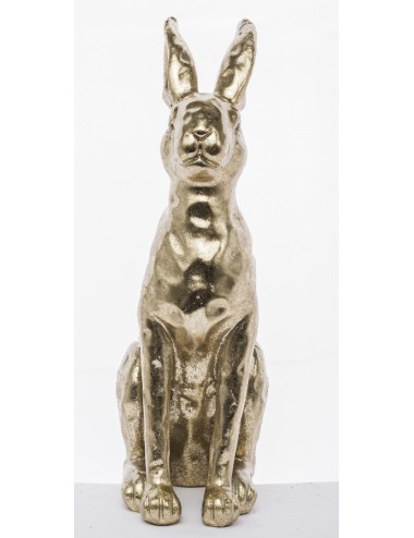 Figurka królik złoty mały